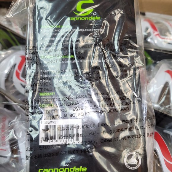 4 Cannondale C Bicycle Water Bottle Cages White/Red for your bike FAMILY pack - Picture 10 of 12